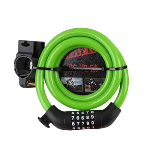 Sicherheitskombination für Motorräder und Fahrräder mit einstellbarem Code, wetterfest von Qcbuegof