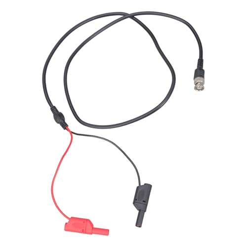 Testkabel Mit Impedanz Mit Doppelstapelbaren Bananenstopfen Und Stecker 120 Cm Geeignet Für Laborgeräte Tests BNC Mann Zum Doppelbananen Stecker Kabel von Qcbuegof