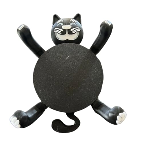 Untersetzer mit einzigartigem Katzenmotiv für heiße und kalte Getränke, bringen Spaß in jeden Raum mit dem schönen Design-Tisch von Qcbuegof