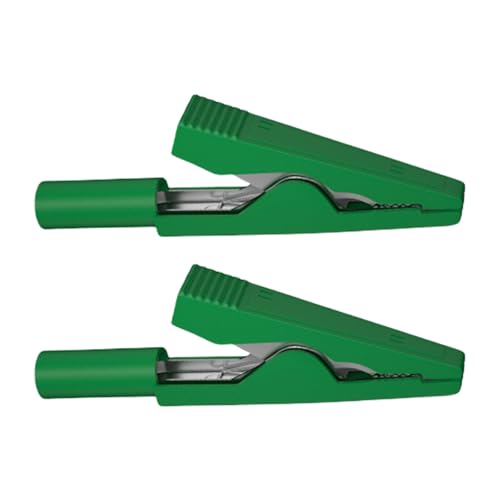 Vielseitige 2 Mm Bananen Stecker Alligatoren Clip Korrosionen Resistent Für Verschiedene Testgeräte Und Projektentwicklung Erforderndern Signalübertragungsclip von Qcbuegof