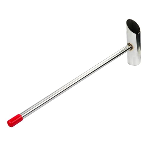 Zuckerwatte Messlöffel aus Edelstahl für einfache Herstellung von Süßigkeiten zu Hause oder bei Veranstaltungen, leicht zu waschen, Party-Süßigkeiten-Werkzeug von Qcbuegof