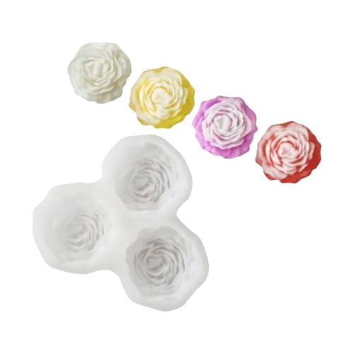 silikonformen für sukkulenten blumenformen epoxidharz gießgießen gips backdüsen blumen sukkulenten backharz silikon von Qcbuegof