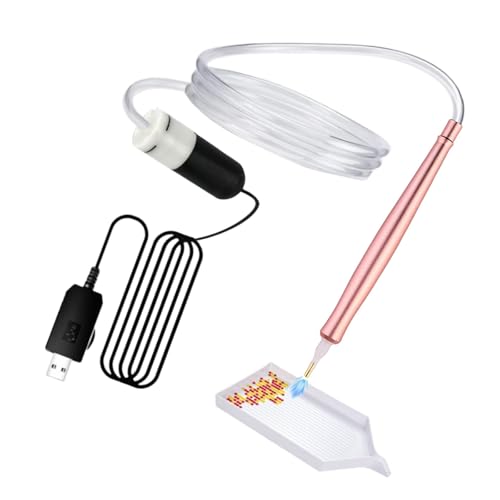 vakuum edelsteine bohrstift leiser betrieb ergonomischer griff einstellbare geschwindigkeit für nahtloses arbeiten große leinwand mit edelsteinen kunstwerkzeug von Qcbuegof