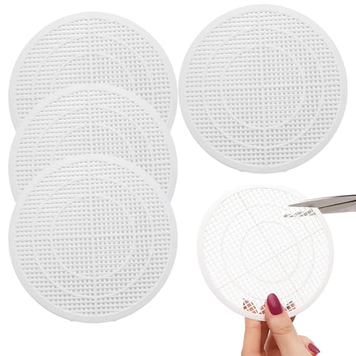 4 Stück Abflusssieb Dusche, Haarsieb für Waschbecken und Badewanne, Abflusssieb mit Feinmasche, Praktisches 4er Set für Küche und Badezimmer 4 Stück Abflusssieb Dusche, Haarsieb für Waschbecken und Badewanne, Abflusssieb mit Feinmasche, Praktisches 4er Set für Küche und Badezimmer von QckZee
