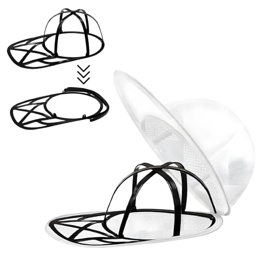 QckZee Cap Waschmaschinen Form mit Netzbeutel – Basecap Waschgestell zum Kappe Waschen – Faltbarer Cap Washer & Mützenhalter – Waschmaschine Zubehör für Snapbacks & Baseballcaps QckZee Cap Waschmaschinen Form mit Netzbeutel – Basecap Waschgestell zum Kappe Waschen – Faltbarer Cap Washer & Mützenhalter – Waschmaschine Zubehör für Snapbacks & Baseballcaps von QckZee