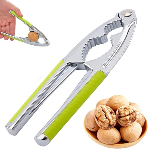 QckZee Nussknacker, Hochwertiger Nussknacker für Walnüsse und Haselnüsse, Ergonomischer Griff für Einfaches Knacken, Ideal für Haushalt und Küche, Robust und Langlebig QckZee Nussknacker, Hochwertiger Nussknacker für Walnüsse und Haselnüsse, Ergonomischer Griff für Einfaches Knacken, Ideal für Haushalt und Küche, Robust und Langlebig von QckZee