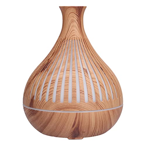Diffusor, Nebel-Luftbefeuchter LED-Luftbefeuchter 7-Farben-LED-Licht Sicherer und zuverlässiger Desktop-Luftbefeuchter für Zuhause für Wohnzimmer für Büro für von Qcwwy