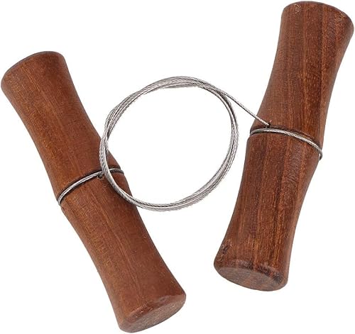 Edelstahl Tonschneidedraht, Tonschneider Draht Ton Schneidewerkzeug mit Holzgriffe für Töpferton Keramik Kunstskulpturen und Ton Keramikherstellung von Qcwwy