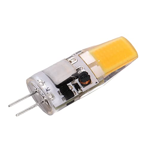 G4 LED COB Lampe 5W 600LM Silikon Kronleuchter Deckenleuchte AC/DC 12V für Deckenleuchten (Warmweiß 3000k‑4500k) von Qcwwy