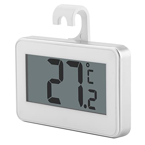 Großes Thermometer für Kühlschrank, Gefrierschrank, LCD, Digitalthermometer mit Doppelfunktion mit Magnethalterung Großes Thermometer für Kühlschrank, Gefrierschrank, LCD, Digitalthermometer mit Doppelfunktion mit Magnethalterung von Qcwwy