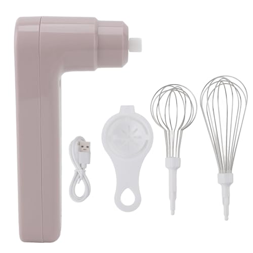 Haushalts-Akku-Elektro-Handmixer, Mini-Akku-Elektro-Handmixer USB-wiederaufladbarer Hand-Eierschläger Handmixer Effizienter Hand-Stabmixer für die Zubereitung von Kaffee und Brot Haushalts-Akku-Elektro-Handmixer, Mini-Akku-Elektro-Handmixer USB-wiederaufladbarer Hand-Eierschläger Handmixer Effizienter Hand-Stabmixer für die Zubereitung von Kaffee und Brot von Qcwwy