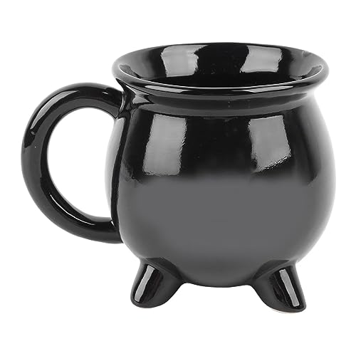 Hexenkessel-Tasse, 300 Ml, Versiegelte Hexenkessel-Tasse, Kaffeetasse für Halloween-Dekoration, Tischdekoration von Qcwwy