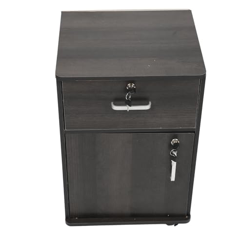 Holzkabinett für Mobile Akten, Mobile Dateischrank Mehrere Schubladen Abschließbarer Lateraler Aktenschrank Robust Unter Dem Schreibtisch Rolling File Cabinet mit Schlossrädern Holzkabinett für Mobile Akten, Mobile Dateischrank Mehrere Schubladen Abschließbarer Lateraler Aktenschrank Robust Unter Dem Schreibtisch Rolling File Cabinet mit Schlossrädern von Qcwwy