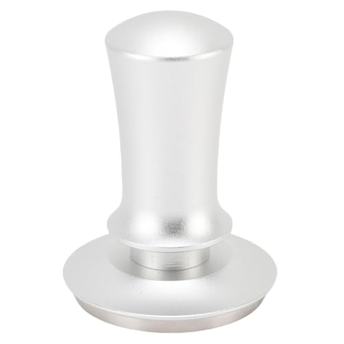 Kaffeeverteiler Manipulation 58 Mm Kalibriert Kaffee Manipulation Konstante Druck Kaffeepulver Hammer Kaffee -Verteiler Manipulationskaffee Grundlage Leveler Pulver Presswerkzeug für (SILVER) von Qcwwy