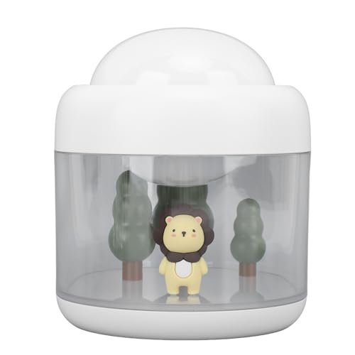 Luftbefeuchter mit kaltem Nebel für den Schreibtisch, Luftbefeuchter, 500 ml, Aroma-Diffusor, Diffusor für ätherisches Öl, Aromatherapie-Diffusor, Diffusor von Qcwwy