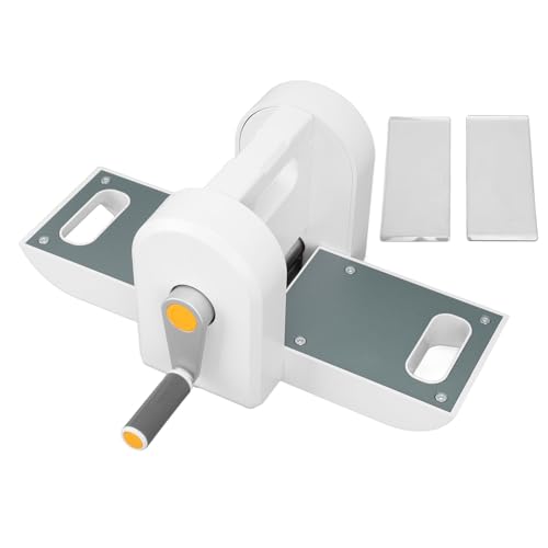 Manuelle Stanz- und Prägemaschine, Tragbare Hand-Papierschneide-Kartenmaschine, Scrapbooking-Stanzer für DIY-Kunsthandwerk, Scrapbooking, Kartenherstellung von Qcwwy