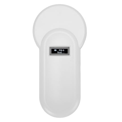 Qcwwy 134.2kHz Pet Chip Reader Digital Display Animal Chip Scanner für das Geflügelmanagement in ABS von Qcwwy
