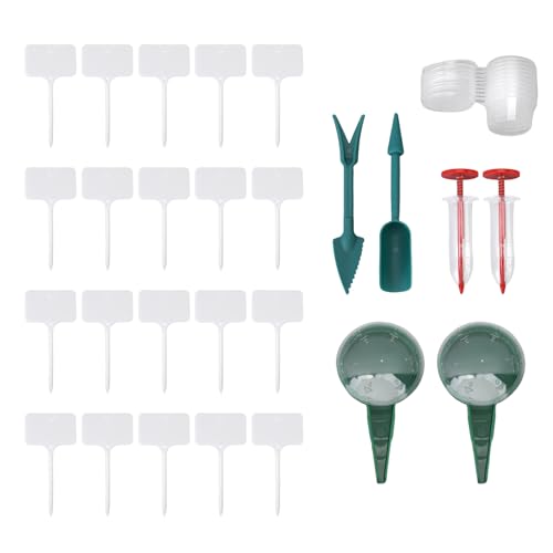 Qcwwy 6PCS Manual Swer Samen Pflanzer Set, Leichte Kunststoff -Handheld -Aussaat Spender Gartenbedarf Geeignet Zum Anbau von Gemüseblumen Gräser Geeignet von Qcwwy