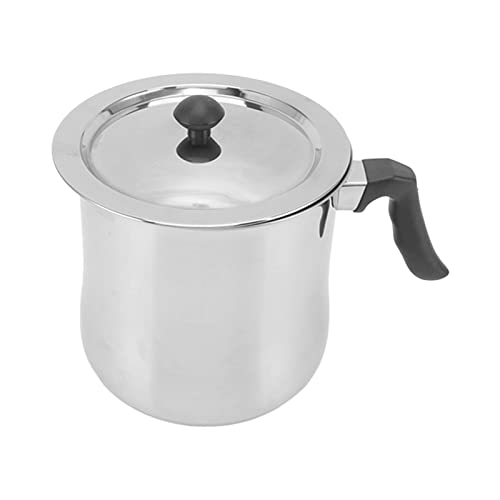 Qcwwy Bienenwachs-Schmelztopf, Harte Textur, Einfaches und Schönes Aussehen, Bienenwachs-Herstellungstopf, Hitzebeständige Funktion, Wachsschmelztopf Zum Erhitzen von Milch, Honig, (2,5 l) von Qcwwy