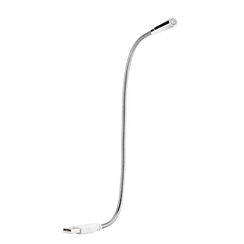 Qcwwy Computerlicht, USB-Licht, flexibel, aus Metall, LED, einzigartiges Nachtlicht, Mini-Augenschutz, Computer, Schreibtischlampe, Laptop, USB, USB-Lampe von Qcwwy