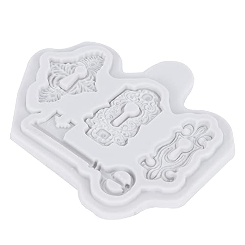 Qcwwy Einzelschlüsselschimmel für den Ofen und die Verwendung von Mikrowelle für Schokoladenzuckerkuchen Grau (50-1767Gray) von Qcwwy