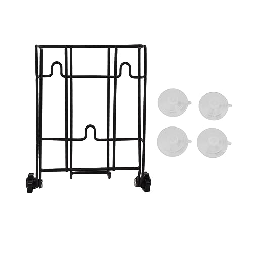 Qcwwy Eisschaufel Halter Faltbar Schwere Duty, Metall Ice Maker Scoop Halter Küche Gefrierbar Party Hochzeit Rost ((13x15 cm, benötigen 3 3a Batterie)) von Qcwwy