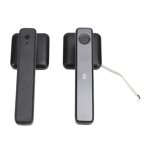 Qcwwy Fingerabdruck, Passcode, APP Control Door Smart Lock mit IC-Karten für Schlafzimmer Home Hotel Office, Upgrade Alte Schlösser mit Direkter Installation von Qcwwy