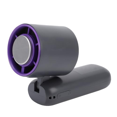 Qcwwy Handgehaltene Lüfter für Reisen Tragbare Handheld Turbo -Fan Wieder Aufladbare Mini Personal Handlüfter Blow Cold Air Hand Holding Fan Ruhige Persönliche für Reisebereich Camping -Wanderung von Qcwwy