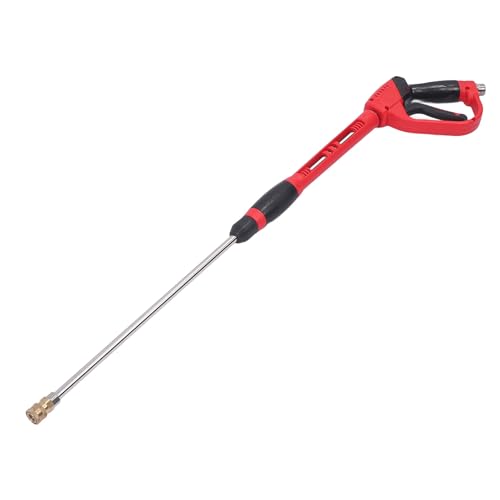 Qcwwy Hochdruck -Waschmaschinen -Kit Vielseitige Düsenoptionen 5000 Psi 8gpm Fluss Zuhause, Auto, Hof ABS, Metall (9pcs) von Qcwwy