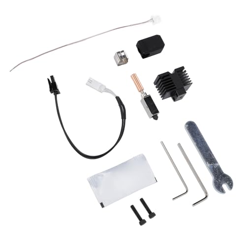 Qcwwy Hoted Hoted Kit Hotden Kit Extrust Ceramics Drucken Sie den Kopf für Qidi X Maximal 3 Weitere 3D -Drucker - Verschleiß Verhindern, Hervorragende Wirkung von von Qcwwy