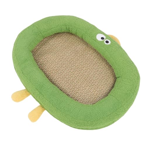 Qcwwy Hundebett Haustierbett Sommerfreundliche Kühle Polyesterfaser -Haustiere Matte Matte Muss Oval Design Kühlmatten Leicht zu Reinigen Kühlkissen Zur Verwendung auf Betten Böden oder in von Qcwwy