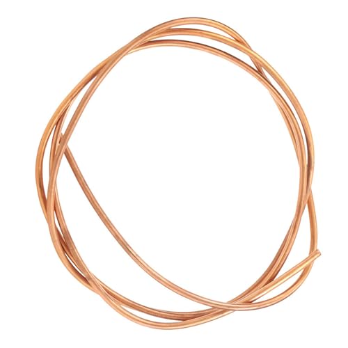 Qcwwy Kühlung Kupferrohr 2m C1100 T2 Kupferrohrspule 6mm OD 5mm ID Kältesrohr Flexible Kupferrohrspule Geeignet für den Kühlschrank -Gefrierklima von Qcwwy