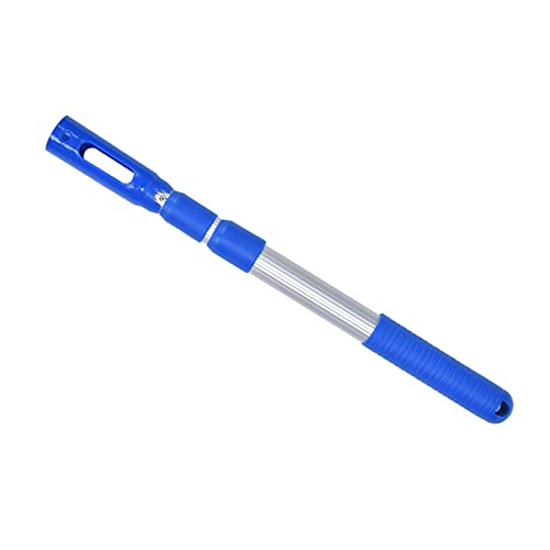 Qcwwy Langlebige Aluminium -Teleskoppool -Stange Easy Installation Pool Lieferungen Zum Überfliegen von NET Rake Pinsel, Ideal für Eigentümer von Qcwwy