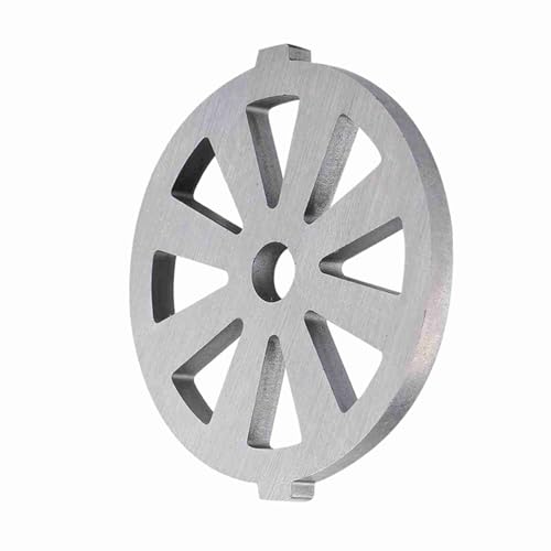 Qcwwy Langlebiger Fleischmühle Crusher Minner Plate Disc Messer 7mm Loch - und Umweltfreundliches Legierungsmaterial - Bequeme Installation und Einfach zu für Schnelles Hackfleisch Qcwwy Langlebiger Fleischmühle Crusher Minner Plate Disc Messer 7mm Loch - und Umweltfreundliches Legierungsmaterial - Bequeme Installation und Einfach zu für Schnelles Hackfleisch von Qcwwy