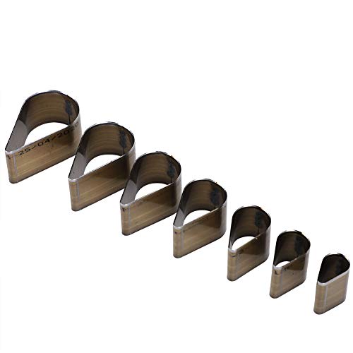 Qcwwy Loch Punch Tool 7pcs Leder Loch Cutter Set Hollow Stahl Cutter Punch Tool Kit Tropfenform Lederschneider Hohlstempel für Gurtbeutelgürtel Brallet Qcwwy Loch Punch Tool 7pcs Leder Loch Cutter Set Hollow Stahl Cutter Punch Tool Kit Tropfenform Lederschneider Hohlstempel für Gurtbeutelgürtel Brallet von Qcwwy