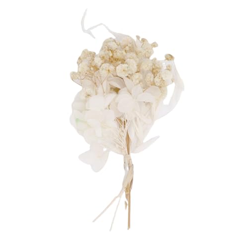 Qcwwy Mini Getrockneter Blumenstrauß, Luft Trocknen Trockener Blume Bündel Blumenhäuser Getrocknete Blumen und Pflanzen Blumenstrauß Als Hochzeitsvorschlag und Tischdekorationen von Qcwwy