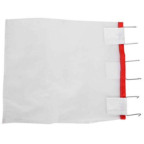 Qcwwy Netzsieb, Nylon-Honignetzfilter, Multifunktions-Lebensmittelfiltersieb, Wiederverwendbares Lebensmittelsieb, Netz mit 3 Haken, Leichter und Waschbarer Filterbeutel für von Qcwwy