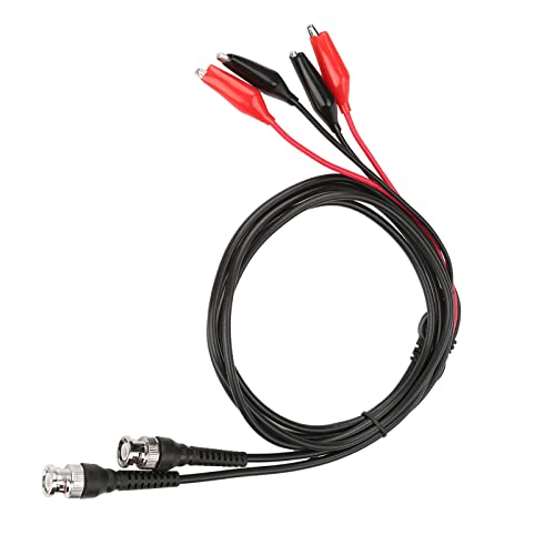 Qcwwy Oszilloskope Multifunktions BNC zu -Clips -Testkabel mit 35 mm Haken Oszilloskop Testsonde für Elektronische Tests und Laborausrüstung 42,56 Zoll 2 PCs BNC Clips Cable Qcwwy Oszilloskope Multifunktions BNC zu -Clips -Testkabel mit 35 mm Haken Oszilloskop Testsonde für Elektronische Tests und Laborausrüstung 42,56 Zoll 2 PCs BNC Clips Cable von Qcwwy