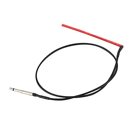 Qcwwy Piezoelektrischer Pickup mit hoher Empfindlichkeit unter dem Sattel, einfach zu bedienen mit 2,5 mm Klinke, stabiles und sicheres Kabel, Schwarz + Rot + Silber, Metall + Elektronik Qcwwy Piezoelektrischer Pickup mit hoher Empfindlichkeit unter dem Sattel, einfach zu bedienen mit 2,5 mm Klinke, stabiles und sicheres Kabel, Schwarz + Rot + Silber, Metall + Elektronik von Qcwwy