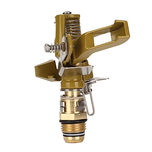 Qcwwy Professioneller Impact Sprinkler Kopf mit 15 M Reichweite, Zinklegierung Schweres Material G1/2 Herrendrähte Sprinklerkopf für öffentliche Grünflächen Qcwwy Professioneller Impact Sprinkler Kopf mit 15 M Reichweite, Zinklegierung Schweres Material G1/2 Herrendrähte Sprinklerkopf für öffentliche Grünflächen von Qcwwy
