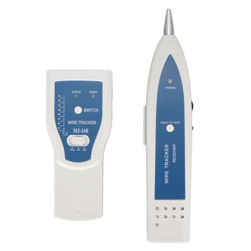 Qcwwy RJ11 RJ45 Passt zu Einem Multifunktionalen Kabelkabel mit Kopfhörern, Einem Effizienten Tester für die Wartung der Pulte -Netzwerk -Telefonleitung von Qcwwy