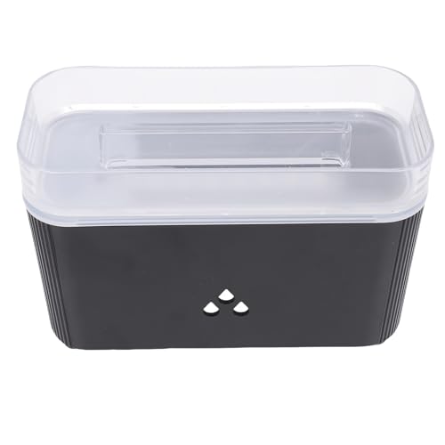 Qcwwy Ruhige Luftbefeuchter, 5W 160 Ml USB -Öldiffusor mit 2 Modus, der Nachtlicht Stilvoller Aromatherapie Duftender Ölduft Diffusor Auto aus Dem Schlafzimmerbüro (Black) von Qcwwy