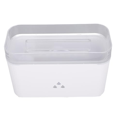 Qcwwy Ruhige Luftbefeuchter, 5W 160 Ml USB -Öldiffusor mit 2 Modus, der Nachtlicht Stilvoller Aromatherapie Duftender Ölduft Diffusor Auto aus Dem Schlafzimmerbüro (White) von Qcwwy
