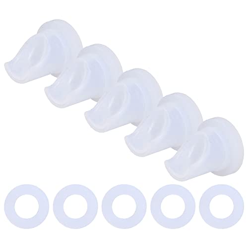 Qcwwy Sankey D Keg Coppler Gasprüfung Ventil -Proofes Bierlinie Waschmaschine Dichtung ohne Leckage D Typ Coppler Accessoires, Lebensmittelqualität Silikon Starke Anwendbarkeit für von Qcwwy
