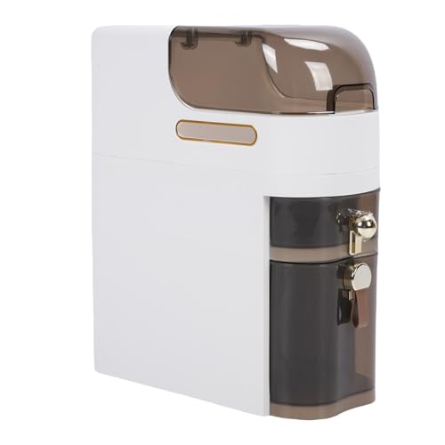 Qcwwy Schmaler Schlanker Organizer, Multifunktions -Badezimmer -Lagerschrank mit Rädern Freistehende Regale Bewegliche Aufbewahrungslösung (Kurze 3 Schicht) von Qcwwy