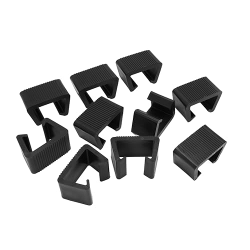 Qcwwy Schnittsofa -Clips Einfache Installation Rattan Möbelklemme Set für Außenterrassen -Couchanschluss, 10pcs (5.25 cm / 2,1 Zoll Slot) von Qcwwy
