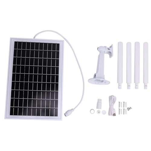 Qcwwy Solar Betriebene Modemrouter, Dual Connectivity -Optionen Solar Internet Router IP66 Nennwassersicheres (US) von Qcwwy