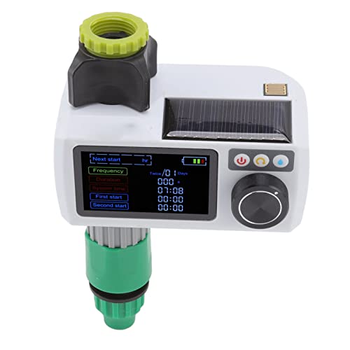 Qcwwy Solarregen Erfassung Sprinkler Timer Niedriger Stromverbrauch Selbstüberprüfung Bewässerung Timer für Balkon Courtyard Plastik Qcwwy Solarregen Erfassung Sprinkler Timer Niedriger Stromverbrauch Selbstüberprüfung Bewässerung Timer für Balkon Courtyard Plastik von Qcwwy
