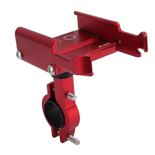 Qcwwy Telefon des Anti Shake Aluminium Alliage Scooter Electric Scooter Rot für Radfahrer und Läufer von Qcwwy