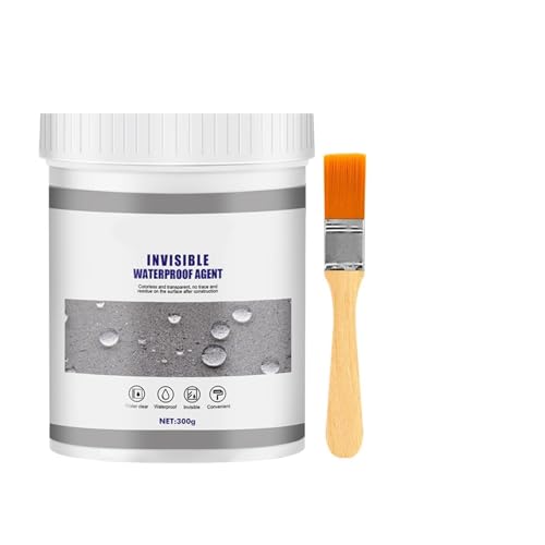 Qcwwy Transparent Wasserfestes Beschichtungswässriger Wirkstoff Anti Undichte Mittel Wasserdämmungsdicht Dichtungsdichtungen Lecks an Wand Decken Dächer Fensterbänke Undichte Vorbeugung Wasser (300 g) Qcwwy Transparent Wasserfestes Beschichtungswässriger Wirkstoff Anti Undichte Mittel Wasserdämmungsdicht Dichtungsdichtungen Lecks an Wand Decken Dächer Fensterbänke Undichte Vorbeugung Wasser (300 g) von Qcwwy